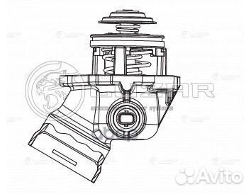 Термостат для а/м Mercedes-Benz C (W204) (07)