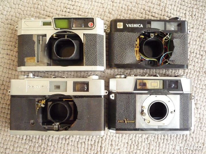 Фотоаппараты доноры 4шт