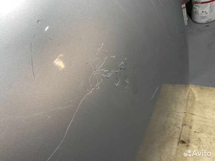 Серебристый Капот Audi A3