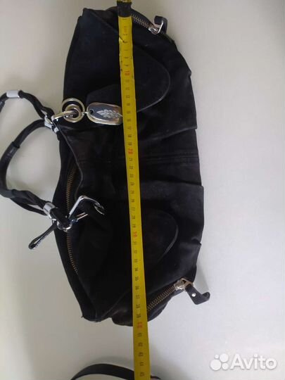 Сумка женская замшевая