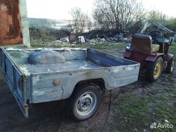 Самодельный mini трактор