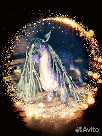 Авторская игрушка лошадь