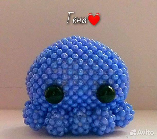 Осьминог из бисера