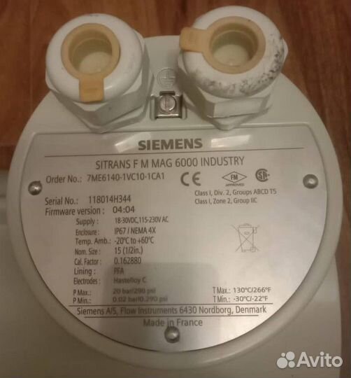 Siemens Sitrans F M Mag 6000 Industry