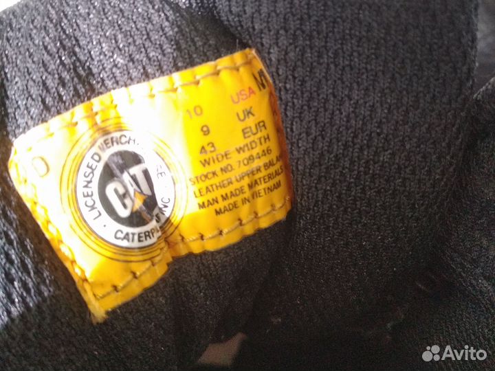 Ботинки caterpillar