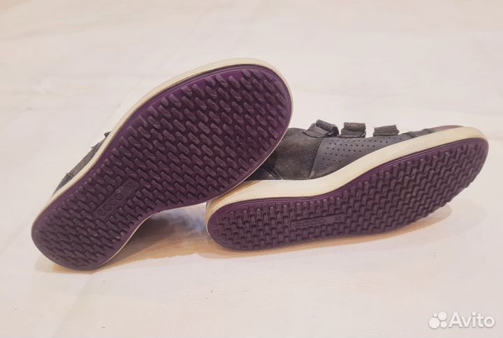 Кожаные ботинки Ecco,32 р