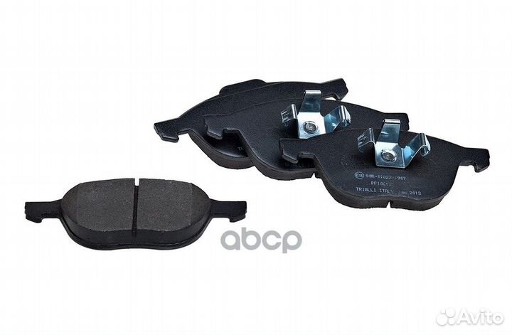 Колодки тормозные дисковые MPA06 Mando