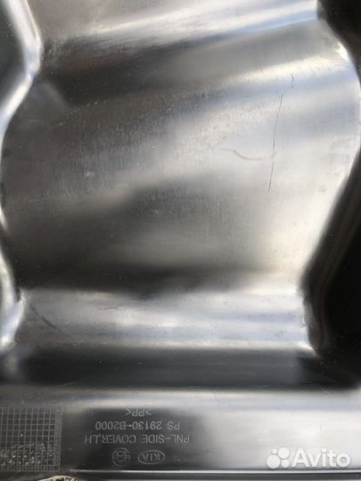 Защита двигателя пыльник Kia Soul