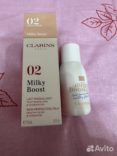 Clarins молочко оттеночное milky 02