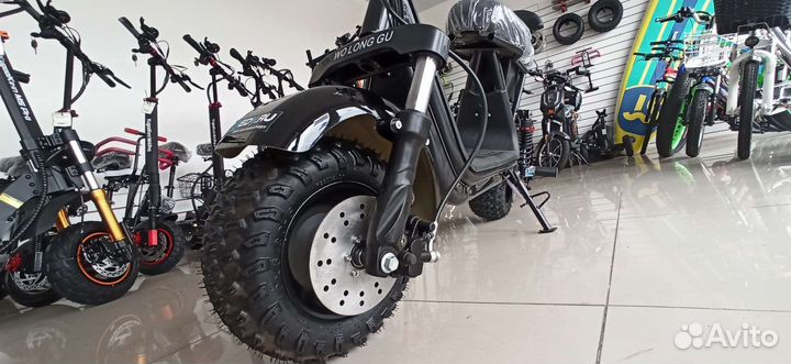 Электроскутер Wolong 1000w