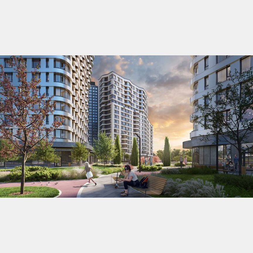 1-к. квартира, 44,2 м², 6/14 эт.