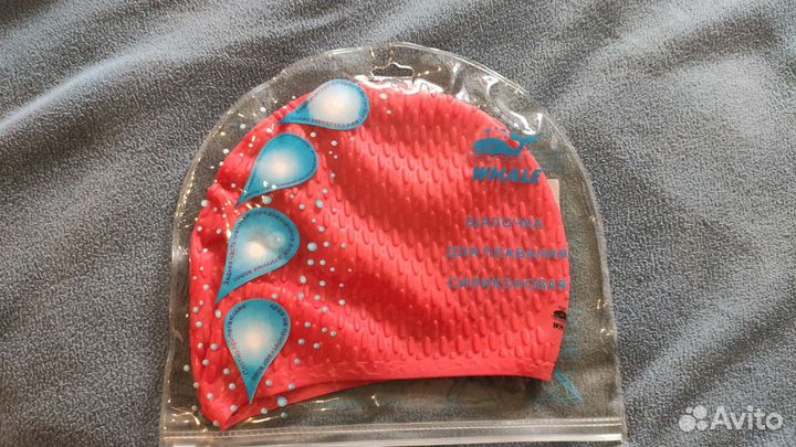 Шапочка для плавания whale