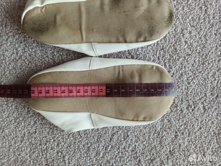 Чешки 21 см по стельке, балетки 17,5 см