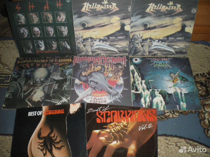 Винил зарубежный рок от