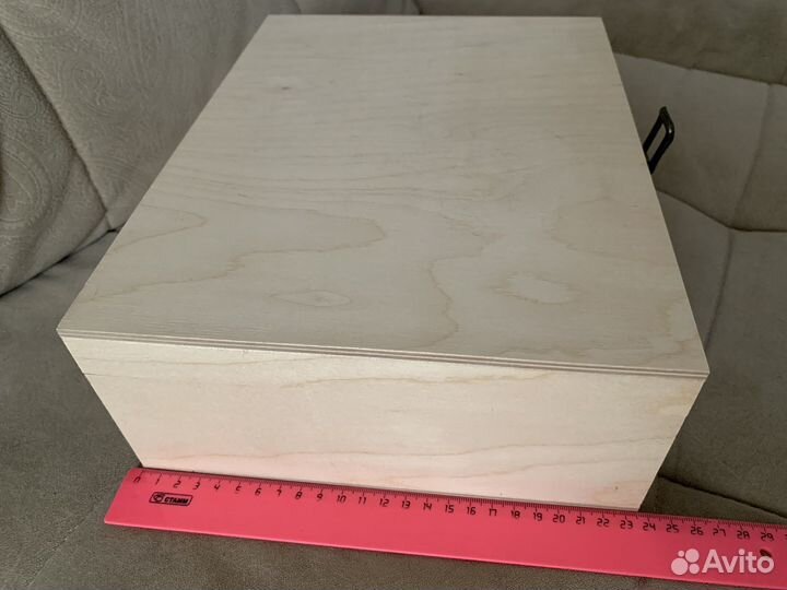 Шкатулка деревянная. Заготовка. Ящик. Коробка