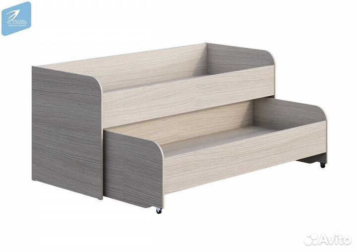 Детская кровать Мийа с выдвижным спальным местом