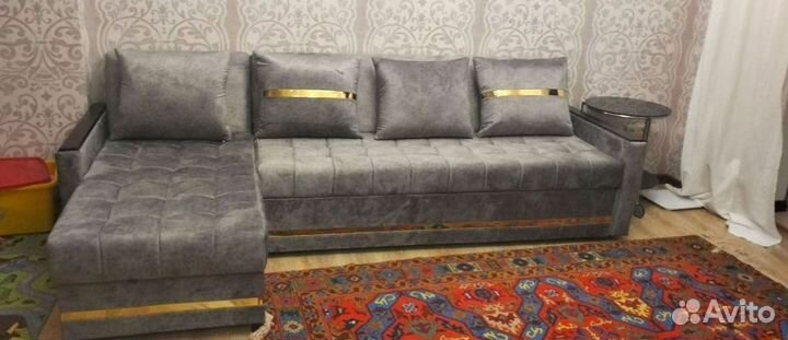 Угловой диван раскладной на заказ