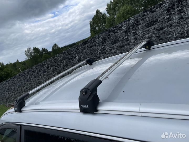 Поперечены turtle на рейленги geely atlas