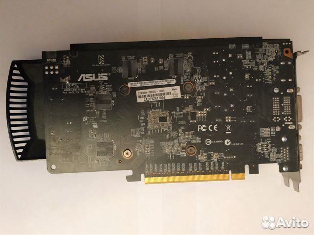 Asus GF GTX 650 asus 1Gb