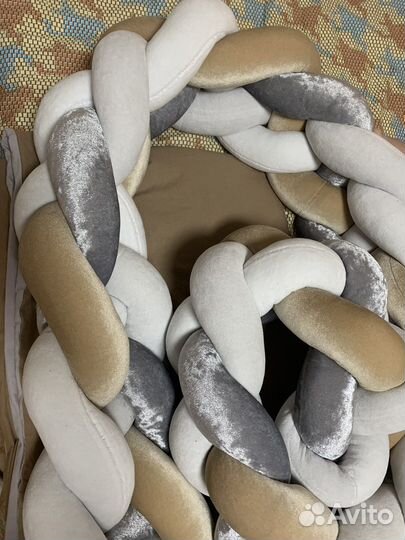 Бортик косичка