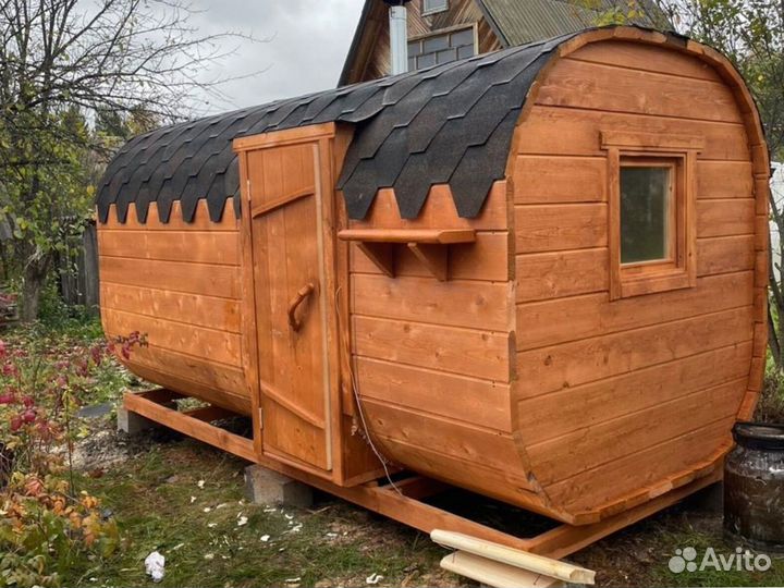 Бани-бочки под ключ