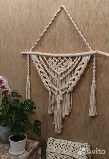 Настенное панно макраме