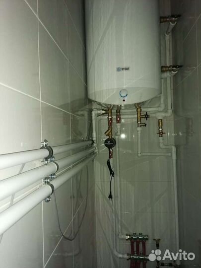 Водяной теплый пол.Отопление