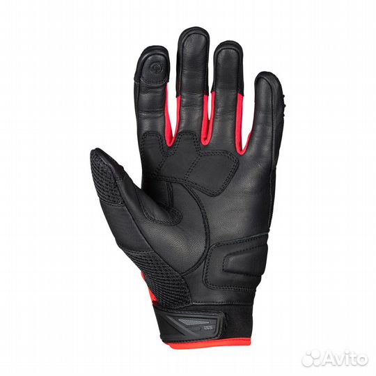 Motorradhandschuhe iXS Matador-Air 2.0 Schwarz-Rot Fluo Черный