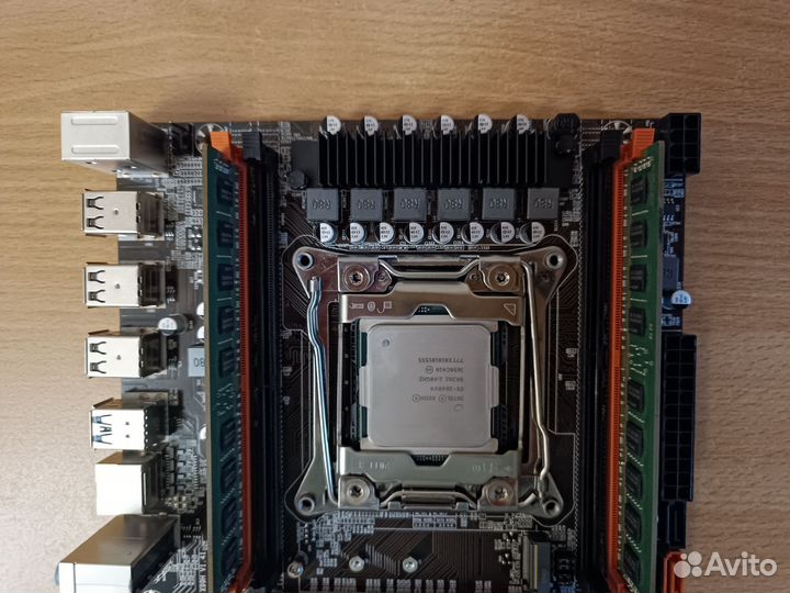 Комплект 2640v4+DDR4 16gb+Atermiter X99