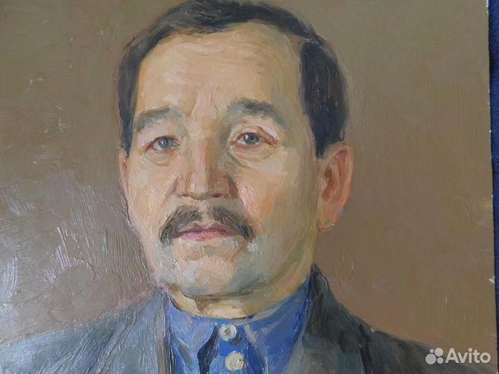 Картина масло картон СССР Юрий Белков 1956 45 х 35