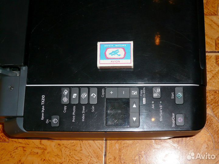 Мфу Epson TX210 с снпч на запчасти как неисправный