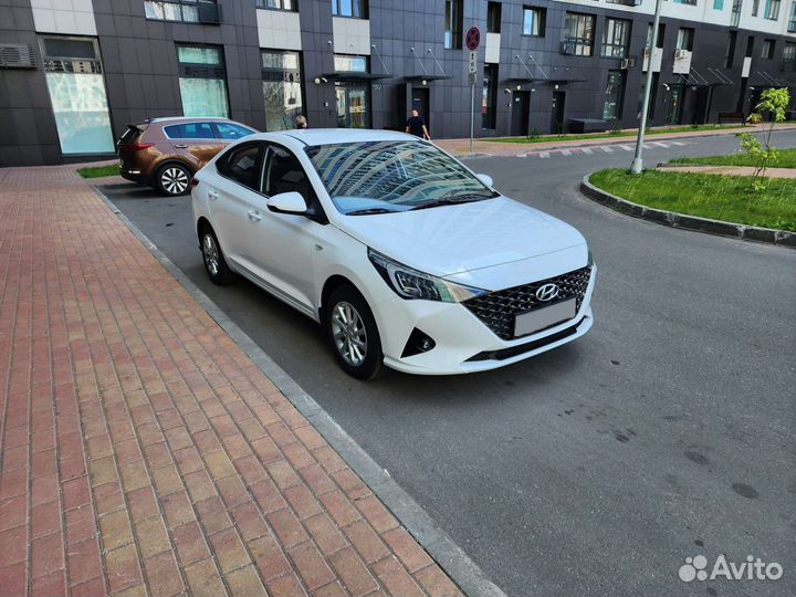 Hyundai Solaris 1.6 AT, 2021, 25 500 км