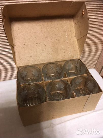 Хрустальные рюмки