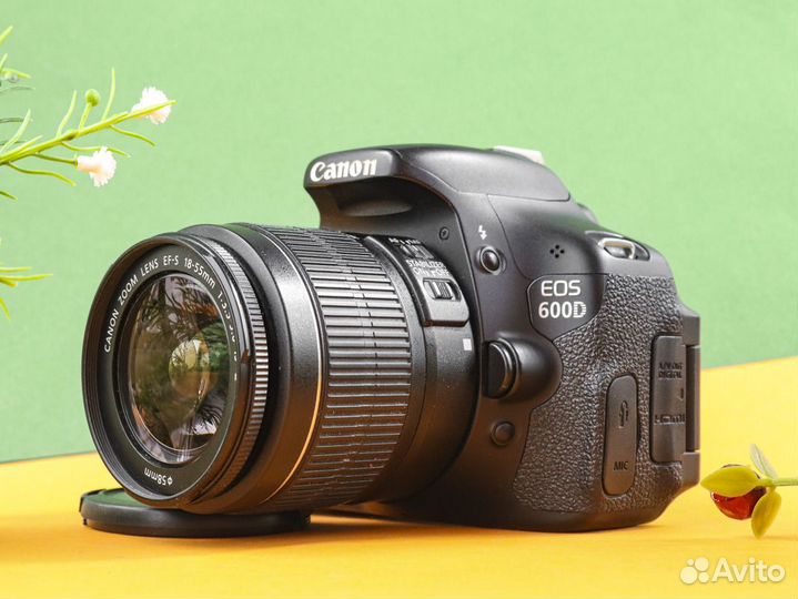 Фотоаппарат Canon 600D kit 18-55 IS II