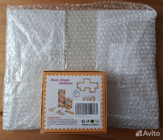 Детские пазлы Larsen и домино Meets dragon, новые