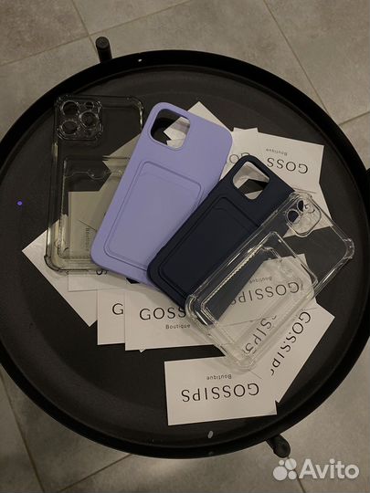 Чехол на iPhone с карманом