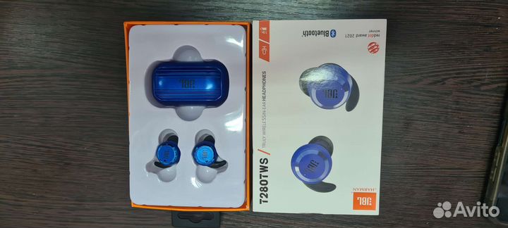Наушники Bluetooth JBL t280tws