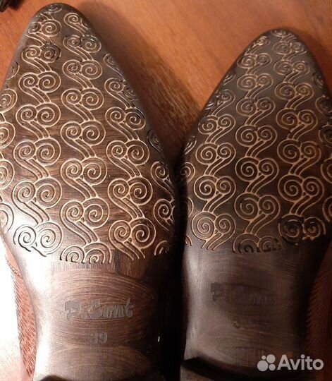 Туфли ботинки натуральная кожа новые