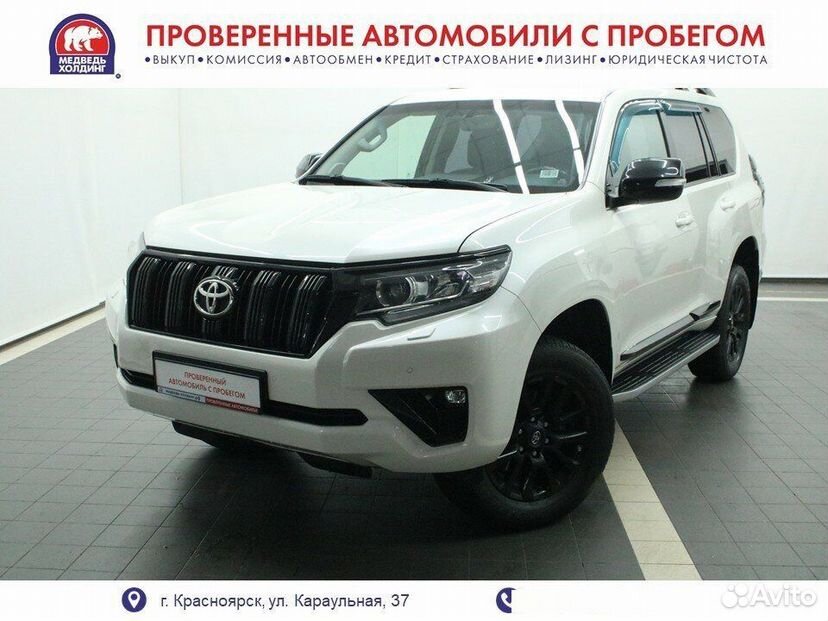 Toyota Land Cruiser Prado 2.8 AT, 2020, 48 192 км