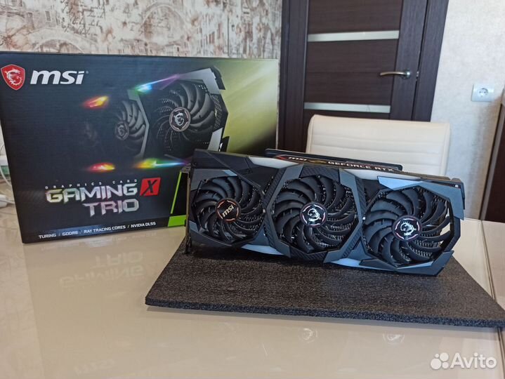 Видеокарта MSI RTX 2080 Super gaming X trio