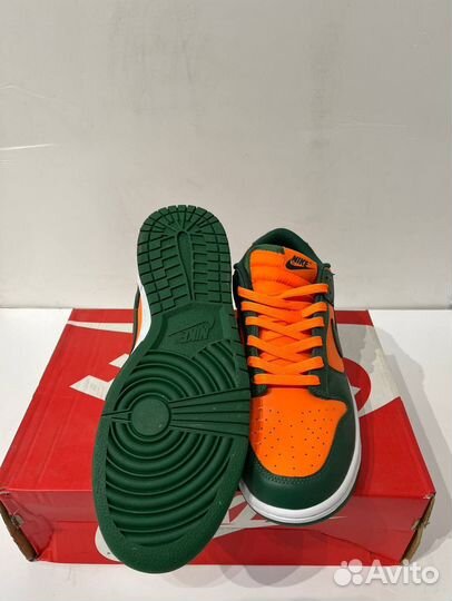 Nike Dunk Low - Green/Orange