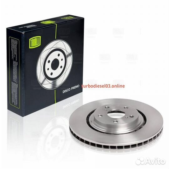 Диск тормозной перед DF190431 trialli