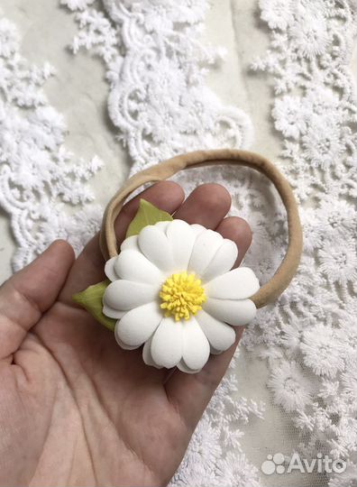 Повязки на голову для малышки на годик