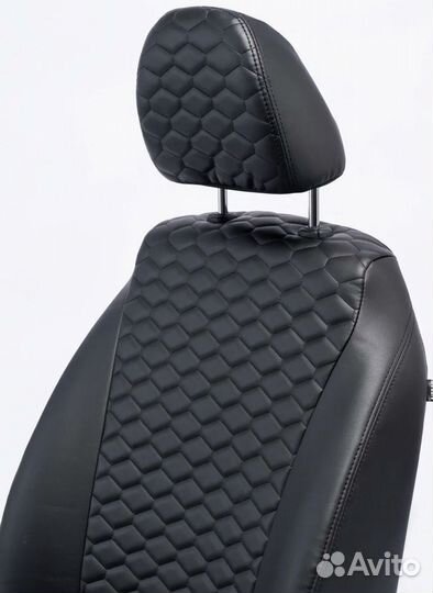 Авточехлы из экокожи Лада Веста