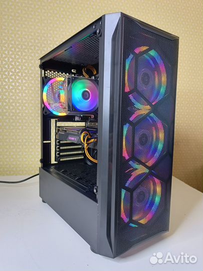 Игровой пк Ryzen 5 3600/RTX 2070/SSD 1tb/ddr4 16gb