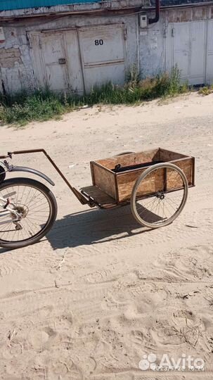 Велосипедный прицеп-тачка