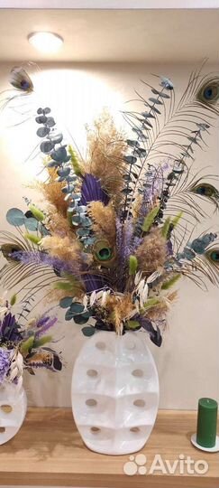 Композиция из сухоцветов