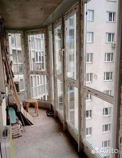 Окна и балконы новые