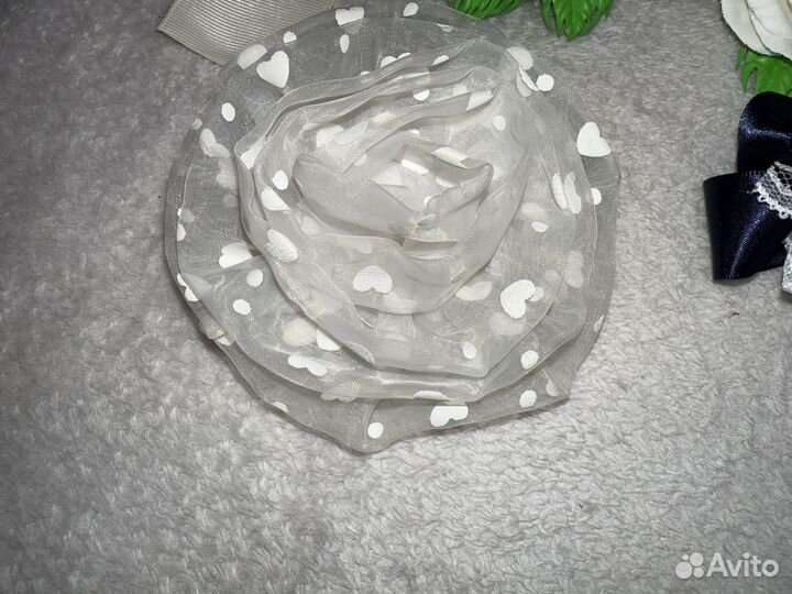 Бантики для девочки на резинке