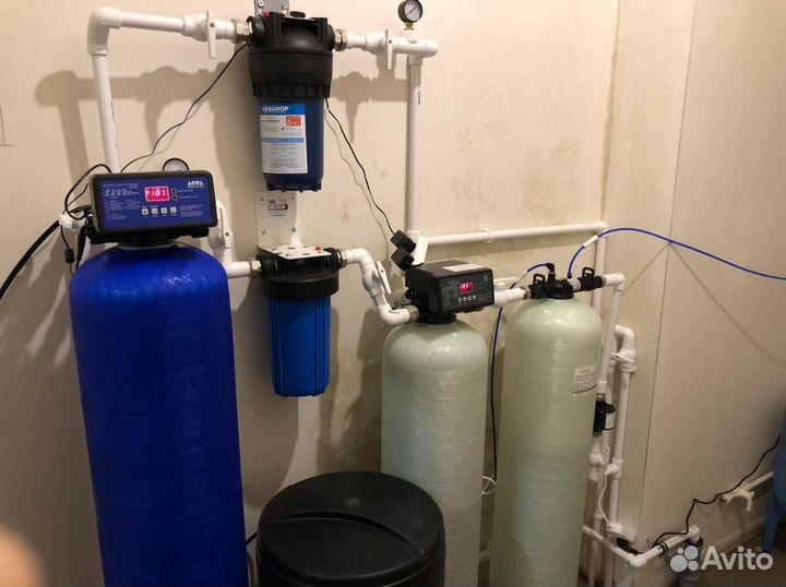 Система фильтрации жесткой воды